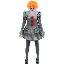 Smiffys Pennywise Chapter 2 Kostüm für Frauen (M)