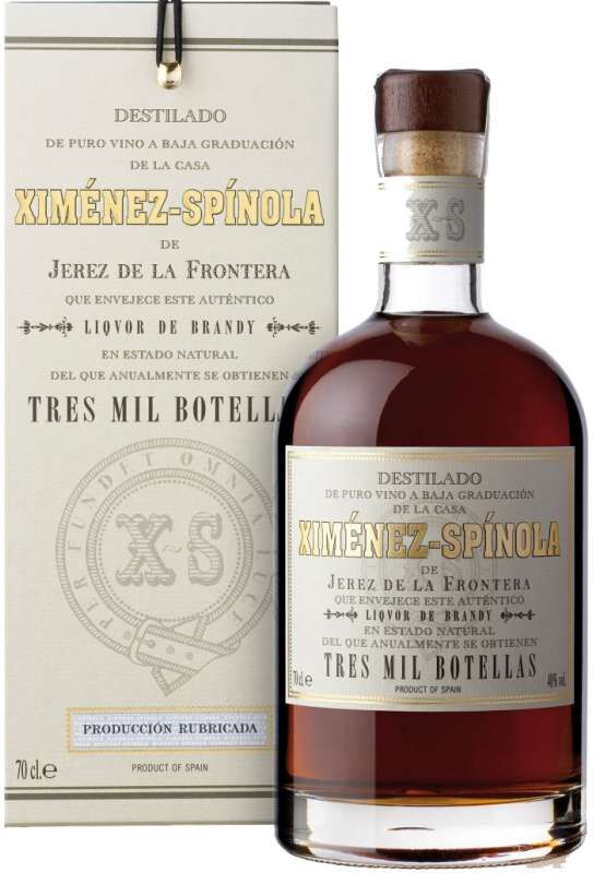 Brandy Ximénez-Spínola Tres Mil Botellas 70cl - Sabor excepcional de España