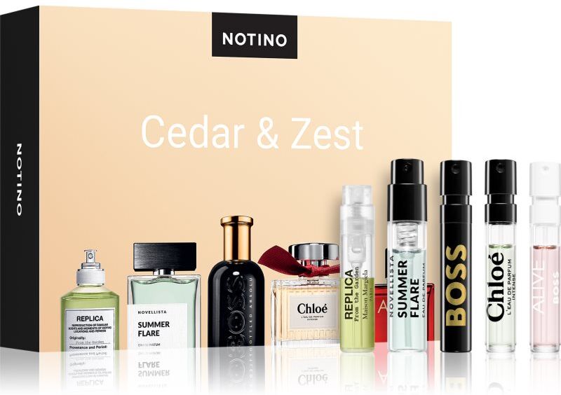 Beauty Discovery Box Notino Cedar & Zest set U