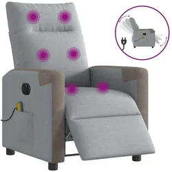 vidaXL, Massageliege + Massagesessel, Angelo (Elektrisches Neigungssystem mit Massage-Funktion)