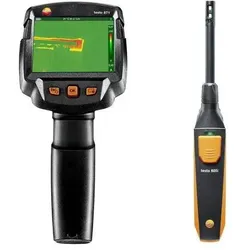 Testo, Wärmebildkamera, 871s Baudiagnose-Set Wärmebildkamera -30 bis +650 °C 240 x 180 Pixel 9 Hz (Handwärmebildkamera)