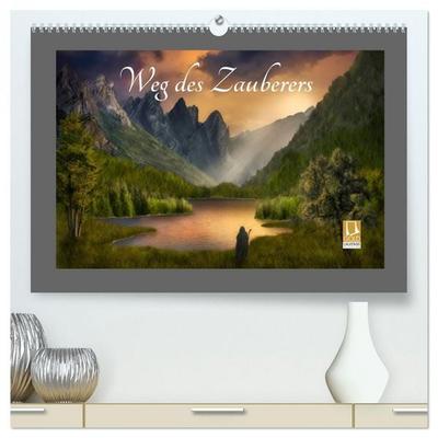 Weg des Zauberers (hochwertiger Premium Wandkalender 2026 DIN A2 quer), Kunstdruck in Hochglanz