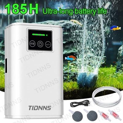 Uplift Essentials Portable Dual Purpose Aquarium Air Pump With USB Charging And Silent Operation 300 Plate