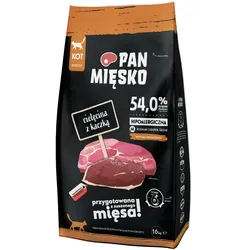 PAN MIĘSKO Kalbfleisch mit Ente M 1.6kg für Katzen