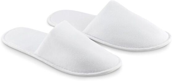 Pantoufles personnalisé avec pochette FLIP FLAP blanc