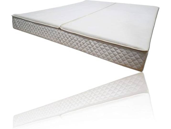 AQUA ROYAL Wasserbetten Bezug rundum Frottee Baumwolle Softside Auflage 2-teilig 140x220 cm