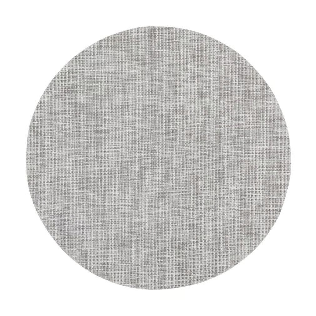Dixie Sixten placemat rond grijs voor volwassenen