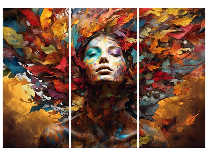 Acrylglasbild Dream of Leaves image LAND