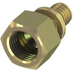 TECE, Zubehör Sanitärinstallation, TECEflex Übergangsmuffe, Siliziumbronze