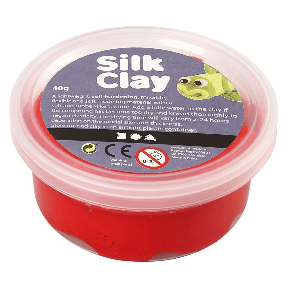 Silk Clay Rood, 40gr. (5707167231494)