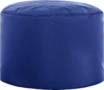 Hocker DotCom scuba®, für Sitzsack Swing, abwaschbar, Innenseite PVC-beschichtet, dunkelblau