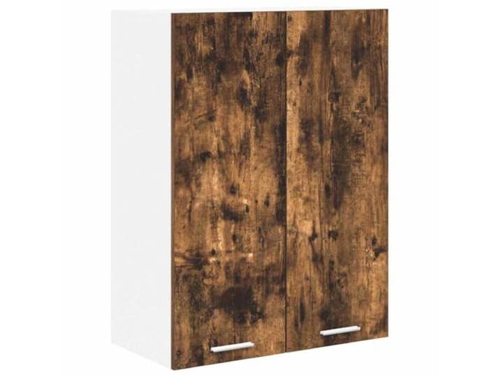 HKTMGDNG Küchenhängeschrank Geräucherte Eiche 60x31x80cm Holzwerkstoff Kompakter Wandküchenschrank mit 2 Scharniertüren für Küche und Esszimmer. Bietet strukturierten Stauraum bis 60 kg.