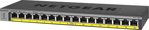 NETGEAR GS116PP-100EUS GS116PP Netzwerk Switch 16 Port PoE-Funktion