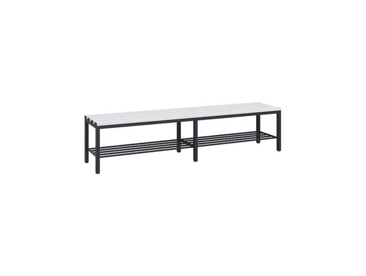 Garderobenbank C+P Solid Lichtgrau Neu