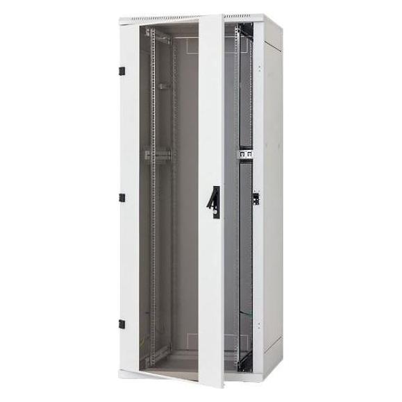 Tritón Triton RZA-45-A81-CAX-N1 19" Standschrank, zerlegbar, 45HE/800x1000, Glastür, grau (45 HE, 19 Zoll Rack) (RZA-45-A81-CAX-N1)