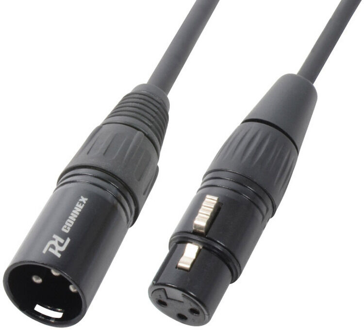 Pd-Connex Cx35-25 Kabel Xlr Stecker/buchse 25m Schwarz