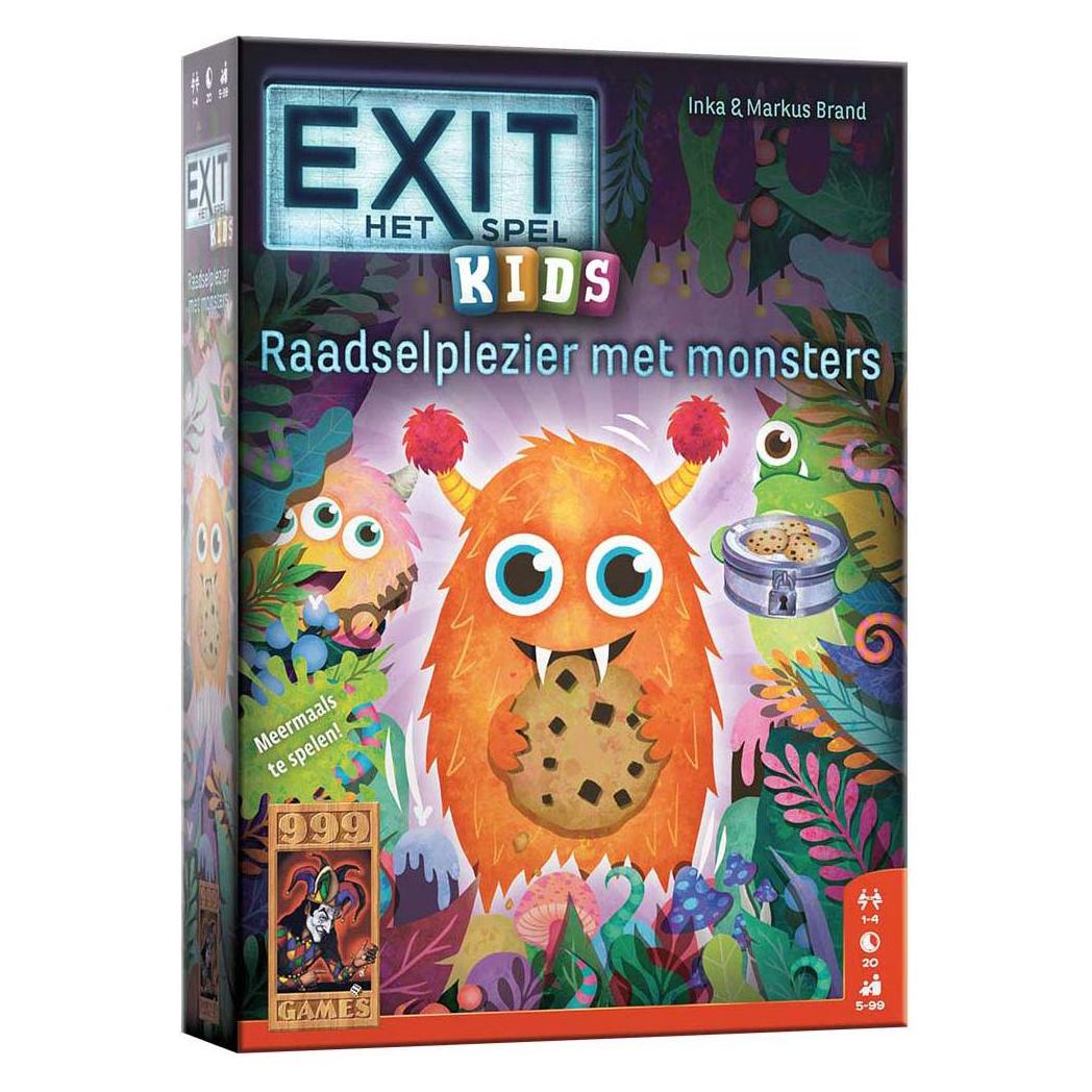 999Games 999 Games EXIT - Kinder-Puzzlespass mit Monstern (64724315)