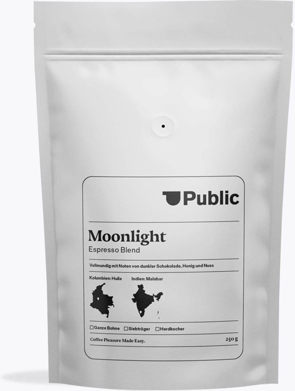 Public Coffee Roasters Moonlight Espresso 250g