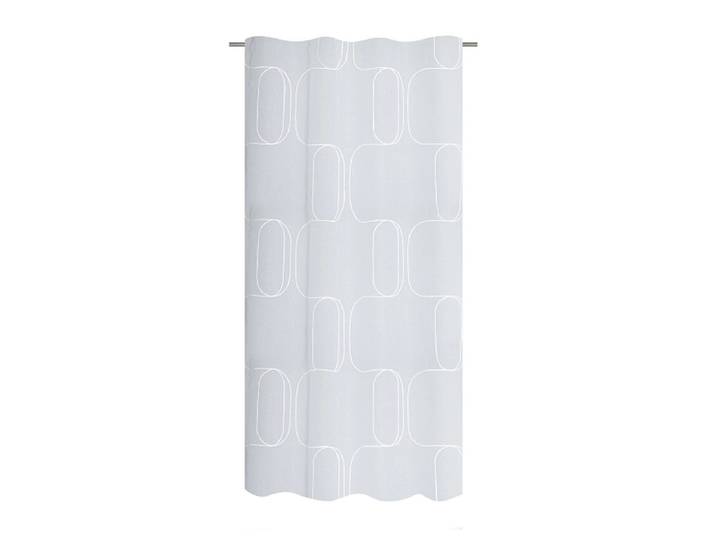 Vorhang BULLA 140x240cm kräuselband durchsichtig weiss