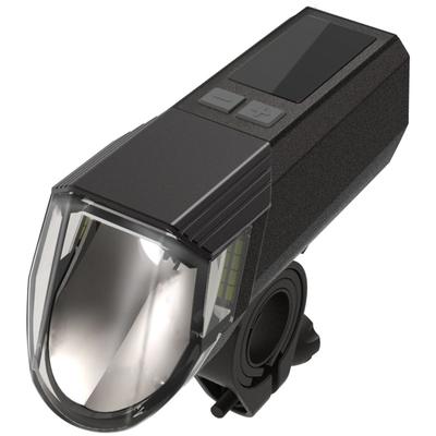 Fahrradbeleuchtung PROPHETE "LED-Akkuscheinwerfer, 100/75/50/25LUX", schwarz, Fahrradlampen