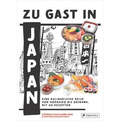 Zu Gast in Japan, Gebundene Ausgabe von Clémence Leleu,Anna Shoji, Prestel, 978-3-7913-8049-0