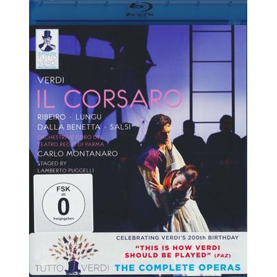Verdi - Il Corsaro - Montanaro,Ribeiro,Papi,Lungu, Blu-ray