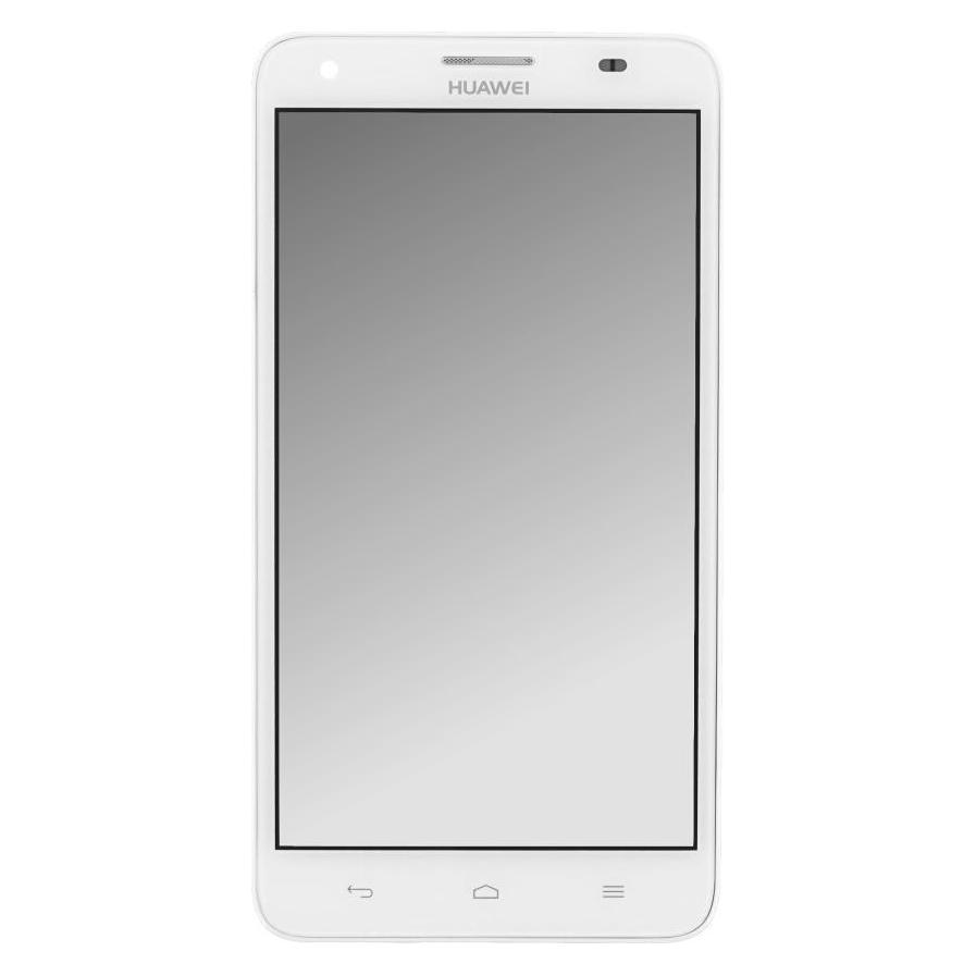OEM Huawei Honor 3X LCD mit weissem Rahmen (Display, Honor 3X G750) (25434238)