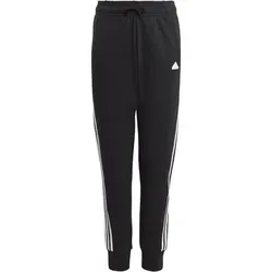 ADIDAS Kinder Hose Future Icons 3-Streifen Cotton, Größe 140 in Schwarz Schwarz