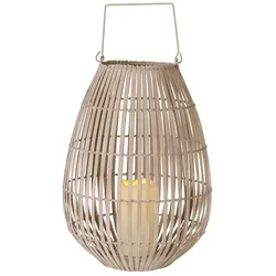 Boltze LED-Windlicht Tuva, 42 cm, Ø 30 cm
