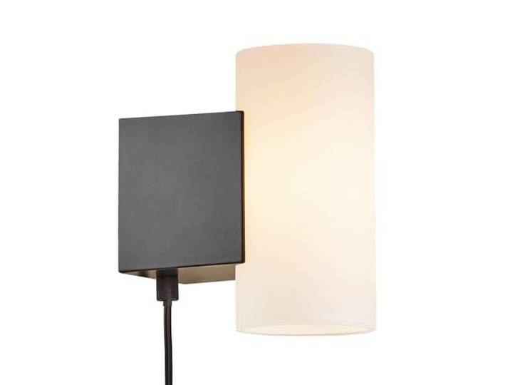 Nordlux MONA LED Wandleuchte schwarz, weiß 90Ra 800lm Stepdimmer 14,2x8x16cm