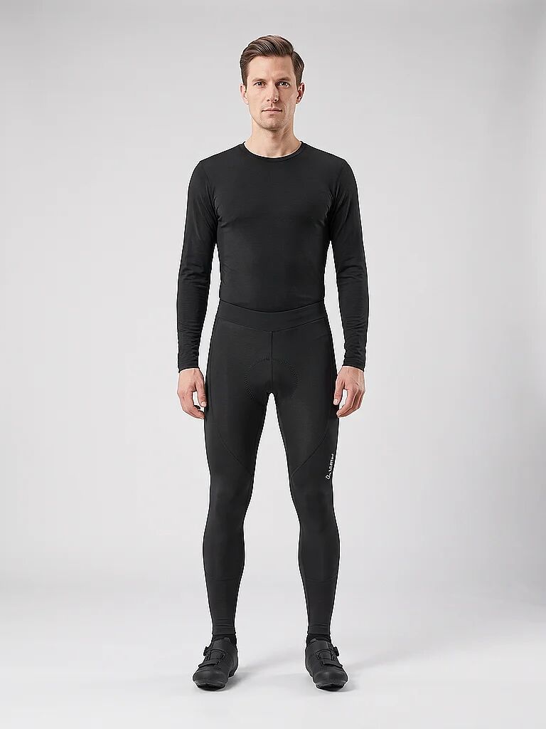 LÖFFLER Herren Winter Radtight Thermo Bund schwarz   54 M