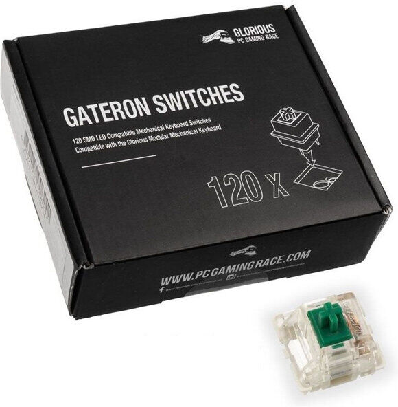 PACK SWITCHES GLORIOUS 120 GAT MX GR
