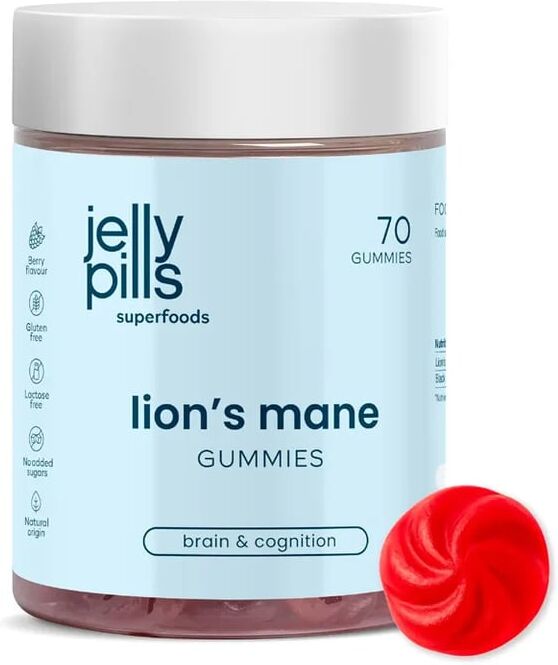 Jelly Pills Lion’s Mane Gummies 70 Gomas