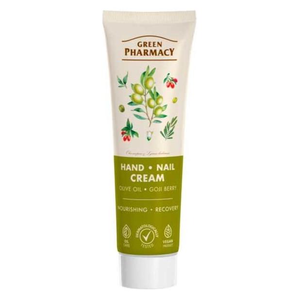 Schubiger Green Pharmacy Hand- und Nagelcreme Olivenöl und Goji-Beere 100 ml (100 ml) (58897991)