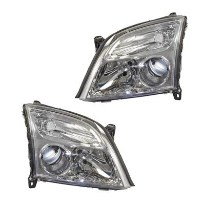 Bestprice 2x Scheinwerfer H7/H7 chrom, elektr. LWR [Hersteller-Nr. 10427763] für Opel