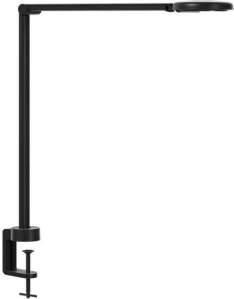 Luxo Motus Flat M. Bordklemme, Sort
