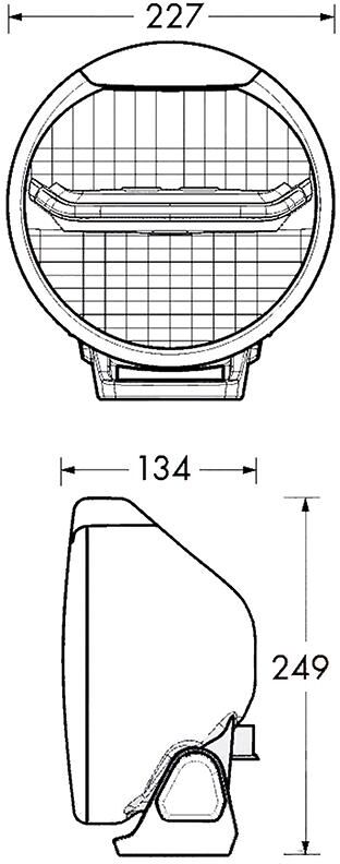 Vignal Fernscheinwerfer D14993 Led