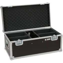 ROADINGER Flightcase 4x LED CBB-2WW/CW Fairlight