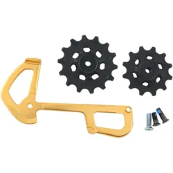 SRAM Käfigblech für XX1 Eagle, innen, mit Spann- und Leitrollen, gold