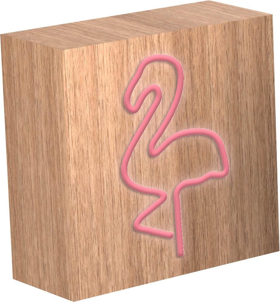 BigBen draadloze Bluetooth-luidspreker model S Neon Flamingo