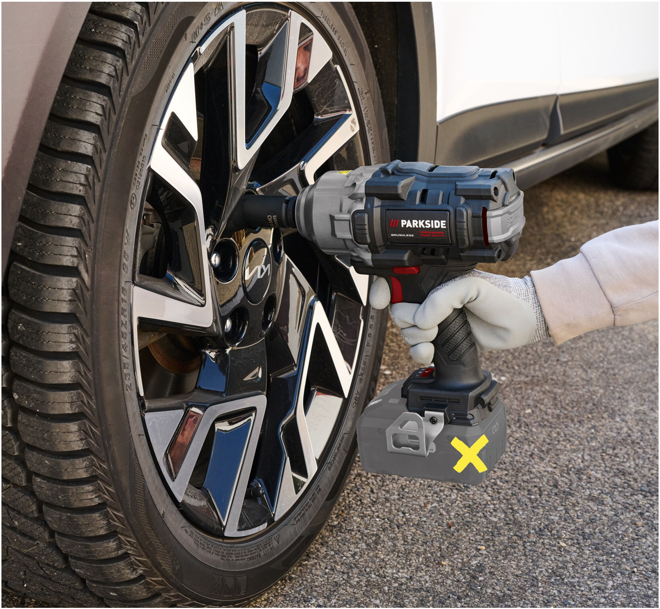 PARKSIDE PERFORMANCE® 20 V Akku-Drehschlagschrauber »PASSP 20-Li C4«, ohne Akku und Ladegerät