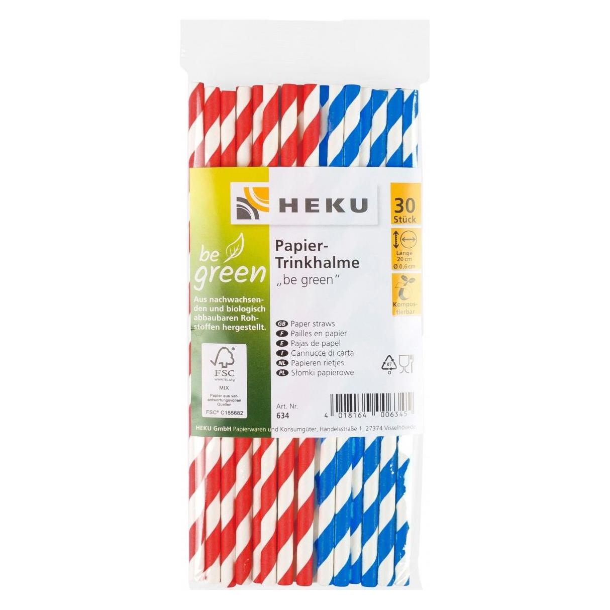 Heku Trinkhalme 30 Stk. be green (22438375)
