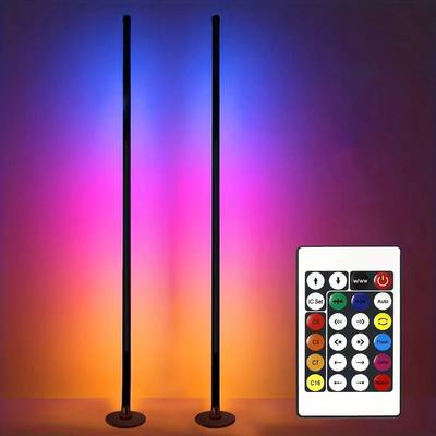 Uplift Picks EISSLOLY Smart RGB Music Sync Corner Lamp 2 Pcs