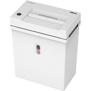 Ideal Aktenvernichter 82001111 Shredcat 8200 CC, weiß, 12 Blatt, 21 Liter Behälter, 2x12 mm Partikelschnitt, P-5