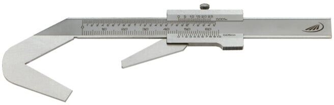 Helios Preisser Pied à coulisse cinq points 2-40 mm ; Helios-Preisser (0260502)