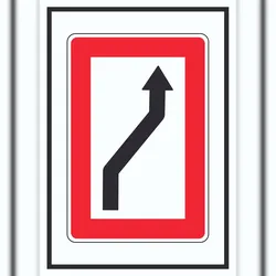 HB-Druck Wechsel auf die Fahrwasserseite Steuerbordseite  Symbol A1 (594x841mm)