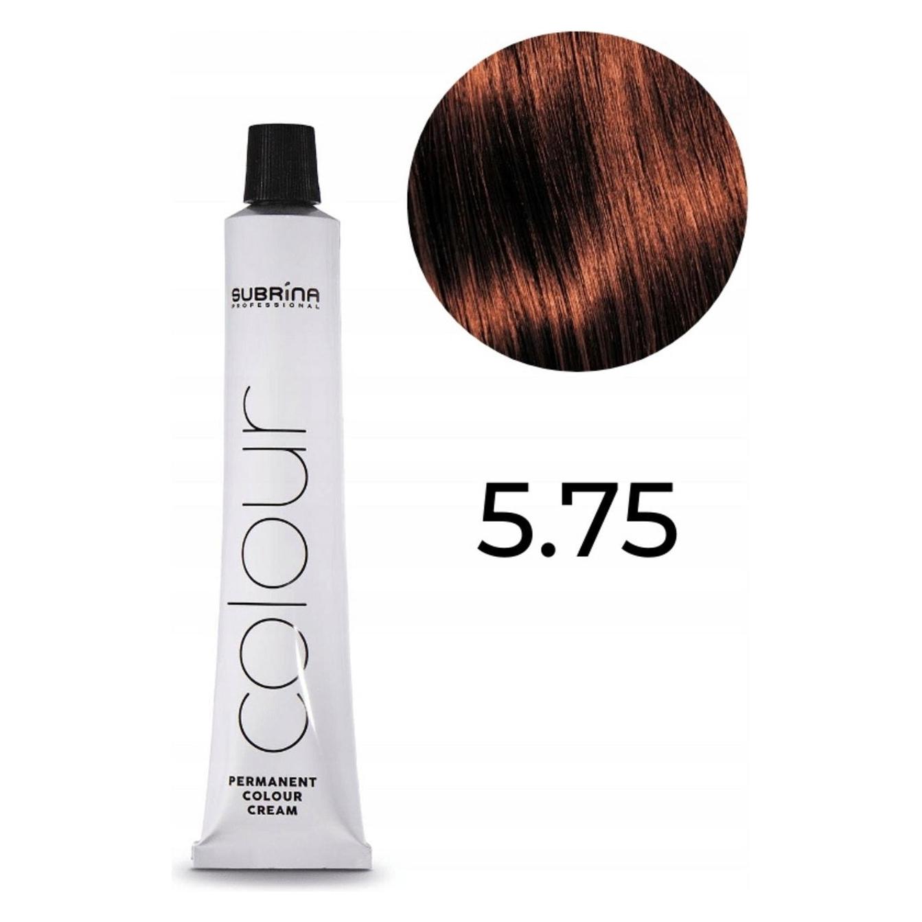 Subrina Professional, Permanent Colour, Permanent Hair Dye, 5.75 Coral, 100 ml (5.75 Coral, 5.75 Koralle, 5.75 Orange) (52801979)