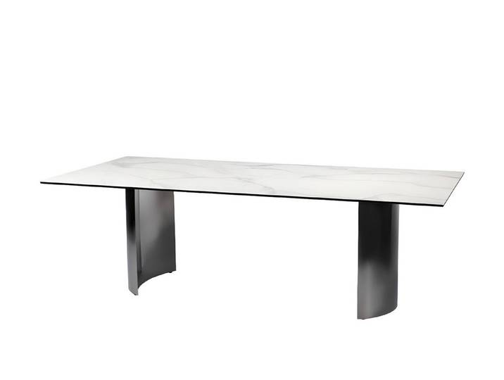 Xlmoebel Esstisch Luxuriöser Esstisch aus hochwertigen Materialien in edlem Design (1-St., Esstisch), Hergestellt in Europa