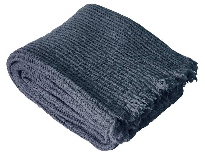 Plaid Marta, Indigo Balsiger / Farbe: Indigo