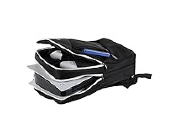 Konix Mythics Sac à dos de rangement et transport Titan console et accessoires PS5 - Volume 16 l - 30 x 10 x 47 cm - Noir et blanc